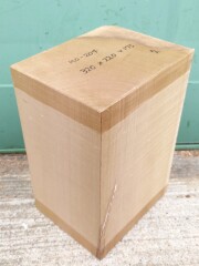 HO-２０４　朴ホウノキほうのき国産　彫刻用材　３２０×２２０×１７５【天然乾燥材】