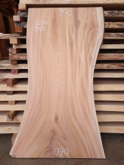 Ｋ-９１６　欅ケヤキ　国産　看板用板　１２００×７５０【仕上げ加工済】【天然乾燥材】