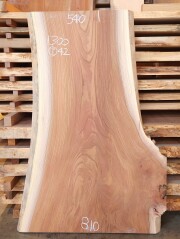 Ｋ-９２３　欅ケヤキ　国産　看板用板　１３００×８００【仕上げ加工済】【天然乾燥材】