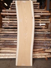 Ｋ-９２７　欅ケヤキ　国産　看板用板　２０８０×５５０【サンダー加工済】【天然乾燥材】