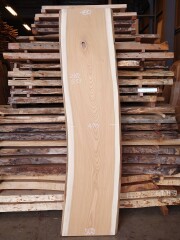 Ｋ-９３０　欅ケヤキ　国産　看板用板　２１００×５００【サンダー加工済】【天然乾燥材】