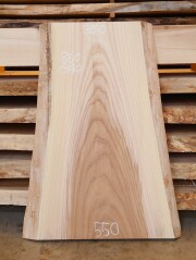 Ｋ-９３５　欅ケヤキ　国産　看板用板　８６０×６５０【サンダー加工済】【天然乾燥材】