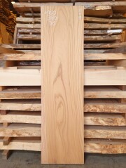 Ｋ-９３９　欅ケヤキ　国産　看板用板　１４００×３８０【サンダー加工済】【天然乾燥材】
