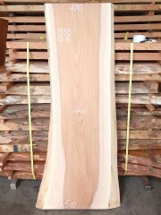 Ｋ-９６２　欅ケヤキ　国産　看板用板　１５５０×６００【サンダー加工済】【天然乾燥材】