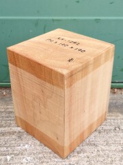ＫＳ-１２９２　楠くすのきクスノキ　彫刻材　１７０×１４０×１４０
