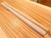 丸棒　バチ用　山桜真桜サクラさくら　４５０×２０丸 ２本セット　乾燥材　ＳＡ－０１