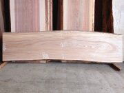 ＴＭ-２１８　タモ　天然耳付き板　２１５０×５５０　 電気カンナ済　天然乾燥材