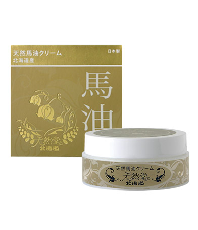 北海道天然堂　天然馬油クリーム/80g