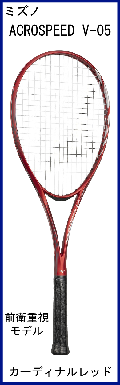 Mizuno ACRO SPEEDアクロスピードV－01 テニスラケット中古品