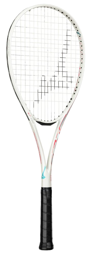 ソフトテニス ミズノ D FORCE S-50 63JTN36636 [ホライゾンブルー×ソニックライム