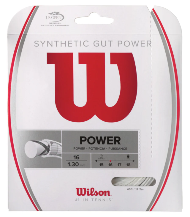 Wilson (ウイルソン)　SYNTHETIC GUT POWER 16 シンセティックガットパワー16