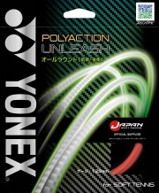 【新製品ストリング】　ヨネックス　POLYACTION UNLEASH　ポリアクション アンリーシュ　(SGPU)　【2026年7月上旬発売】