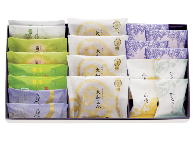 万葉集詰合せ 大(抹茶タルト入り)