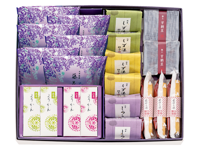 しるこ・くず湯・和菓子詰合せ
