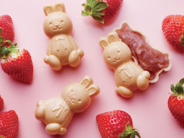 苺みるく饅頭(うさぎ)