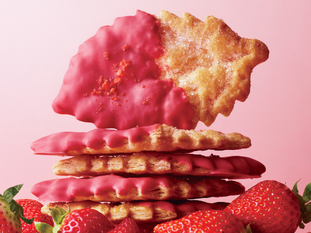 天平ぱい金銀(苺チョコがけ)