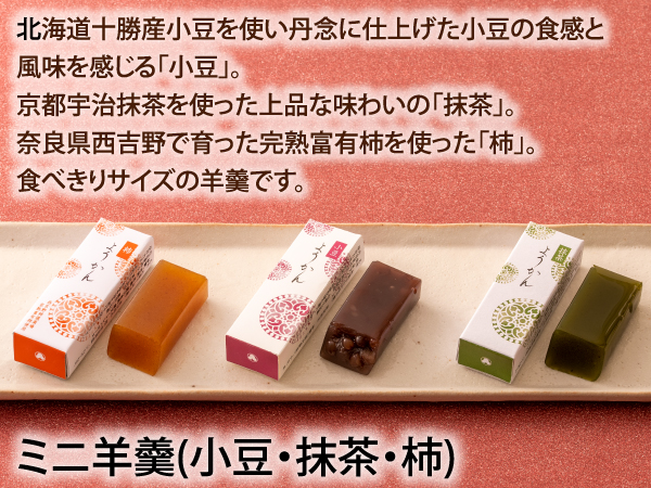 ひとくち羊羹(小豆)｜天平庵