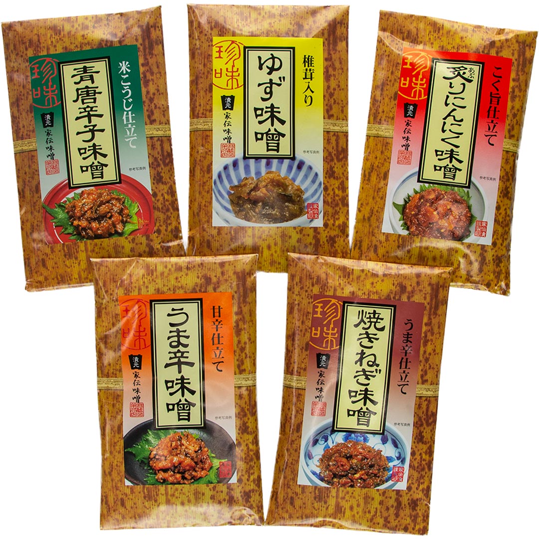 ブレンド味噌セット（5種） 日田天領水の里