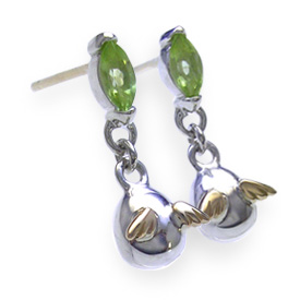 宇宙 自然 Sweet Leaf リーフピアス 可愛いアクセサリー 天使の卵 通販本店 宇宙 自然 Sweet Leaf リーフピアス 可愛いアクセサリー 天使の卵 通販本店