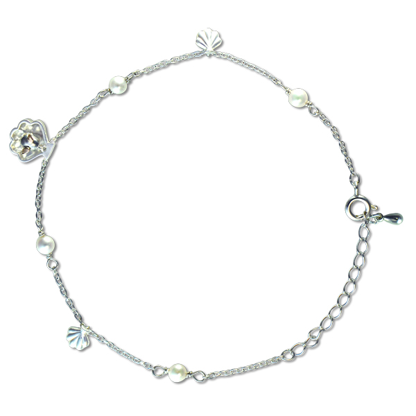 ◆納期約4週間◆天使の卵　ヴィーナスパール　シルバーブレスレット【天使5116PL】