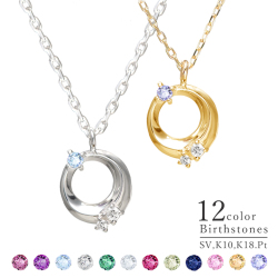 三日月ネックレス