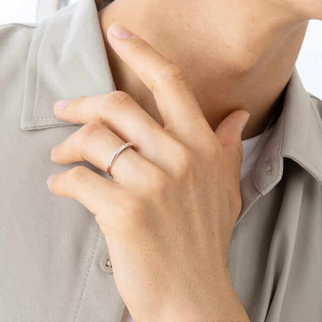 Angel Wedding K18ホワイト マリッジリング（結婚指輪・ペア）｜天使の