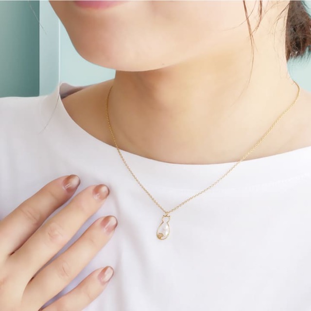 [MIDNIGHT MOMENT.] Popping Pearl Necklace ★すぐ品切れ★ MIDNIGHT MOMENT.] Popping Pearl Necklace ☆すぐ品切れ☆