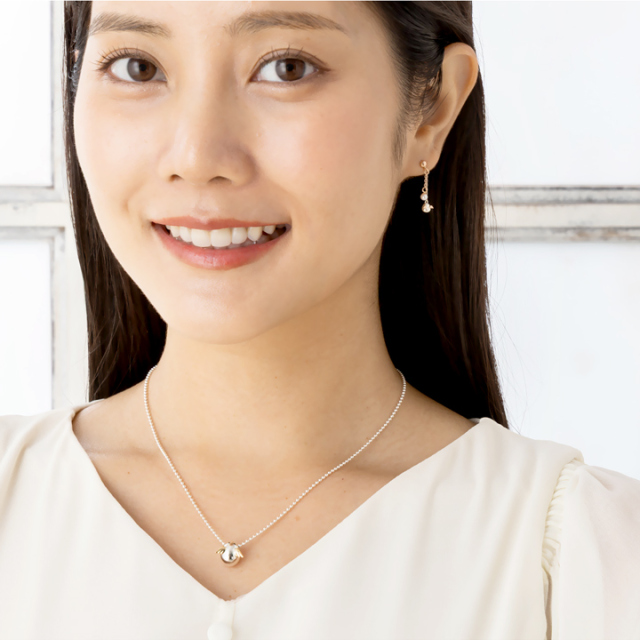深田恭子さん贈呈モデル】シルバーネックレス ｜天使の卵 輝く天使の羽