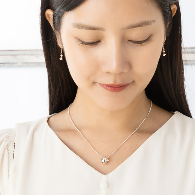 深田恭子さん贈呈モデル】シルバーネックレス ｜天使の卵 輝く天使の羽