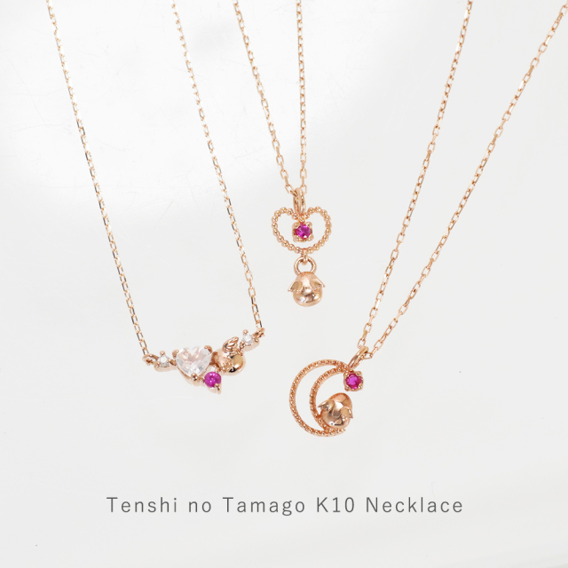 ハート10金ピンクゴールドネックレス アンティーク風ミル打ち加工 華奢 Amulet 可愛いアクセサリー 天使の卵 通販本店 ハート10金ピンクゴールドネックレス アンティーク風ミル打ち加工 華奢 Amulet 可愛いアクセサリー 天使の卵 通販本店