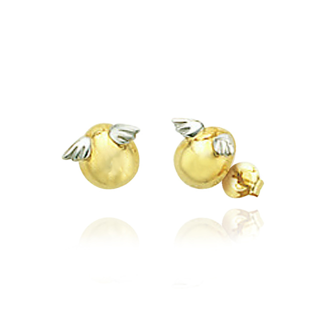 ネックレススワロフスキー 1.0カラット 24金仕上げ 金属アレルギー対応済 シンプル 大粒ネックレス 一粒 ひとつぶ レディース 大人 シンプル  プラチナ加工 ピンクゴールド ゴールド プラチナ Glitz Design 天使の羽 14Kゴールドダイヤモンドネックレス レディース/ガールズチャーム付き チェーンギフトボックス付