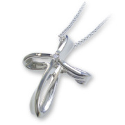 ◆納期約4週間◆【本上まなみさん贈呈モデル】未来天使　永遠の命　シルバーペンダント（大）　【MIP1112D】