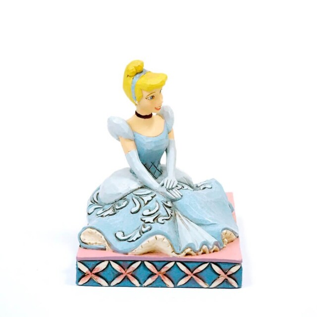 シンデレラ ディズニー グッズ 置物 Disney Traditions 誕生日