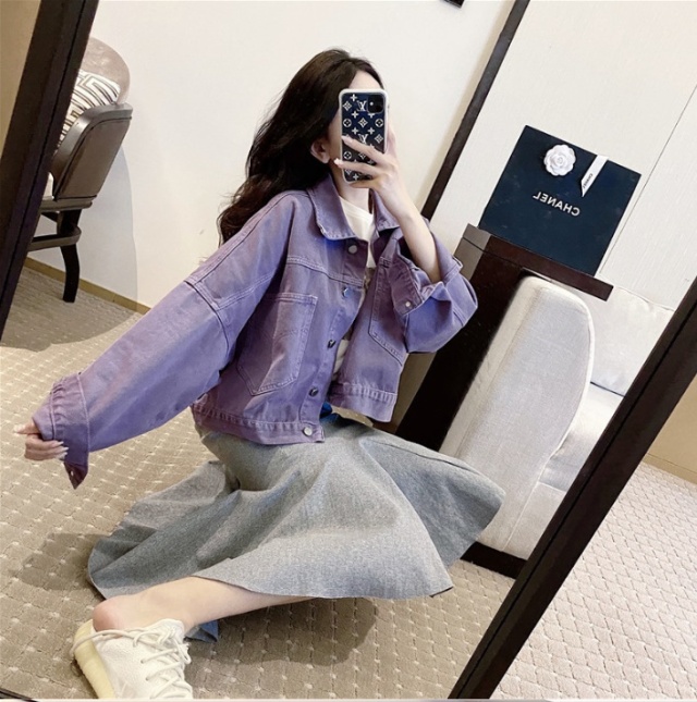 レディース デニム Gジャン フリーサイズ レディース ジャンバー