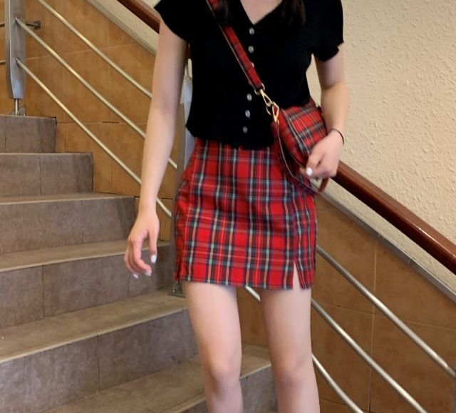 完売】新品未使用☆Dolceドルチェ タイトスエードスカート ピンクM  