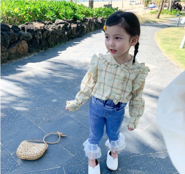 子供 デニム パンツ ウエストゴム ストレッチ パンツ ボトムス ズボン