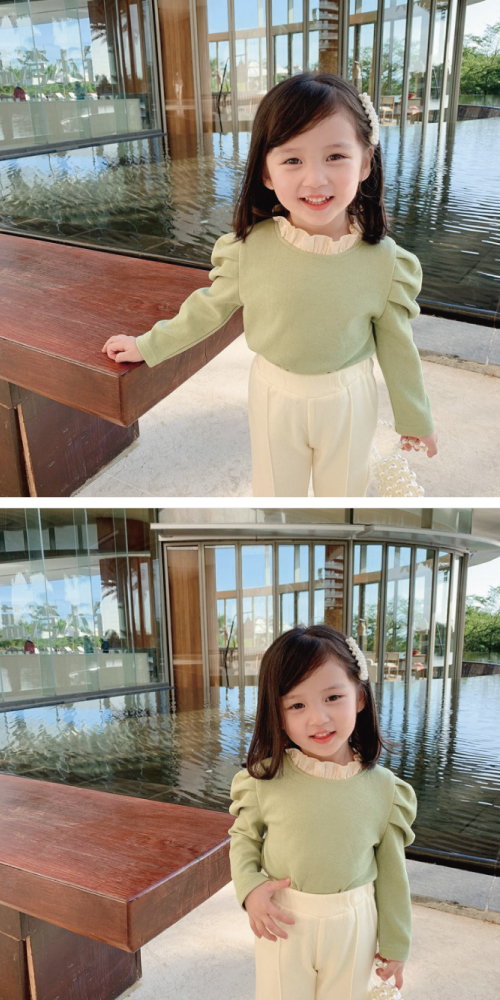 子供 パフスリーブ トップス 無地 子供 韓国 子供服 可愛い 韓国子供服 韓国子ども服 韓国こども服 女の子 カジュアル ナチュラル キッズ エンジェルローブヴィセ プチヴィセ Petit Visee Myt003 天使のドレス屋さん 公式オンラインショップ