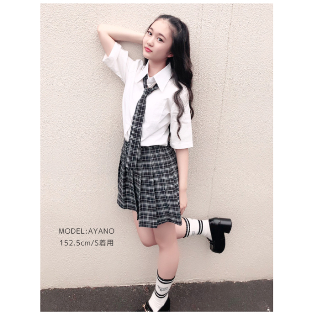 制服 セット シャツ 半袖 スカート ネクタイ 韓国制服 可愛い トップス 韓国 レディース 春 夏 白 トップス 単品ならネコポス可能 返品交換不可 天使のドレス屋さん 公式オンラインショップ