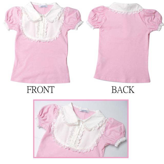 BABY, 半袖ピンクブラウス 4026406_01.jpg
