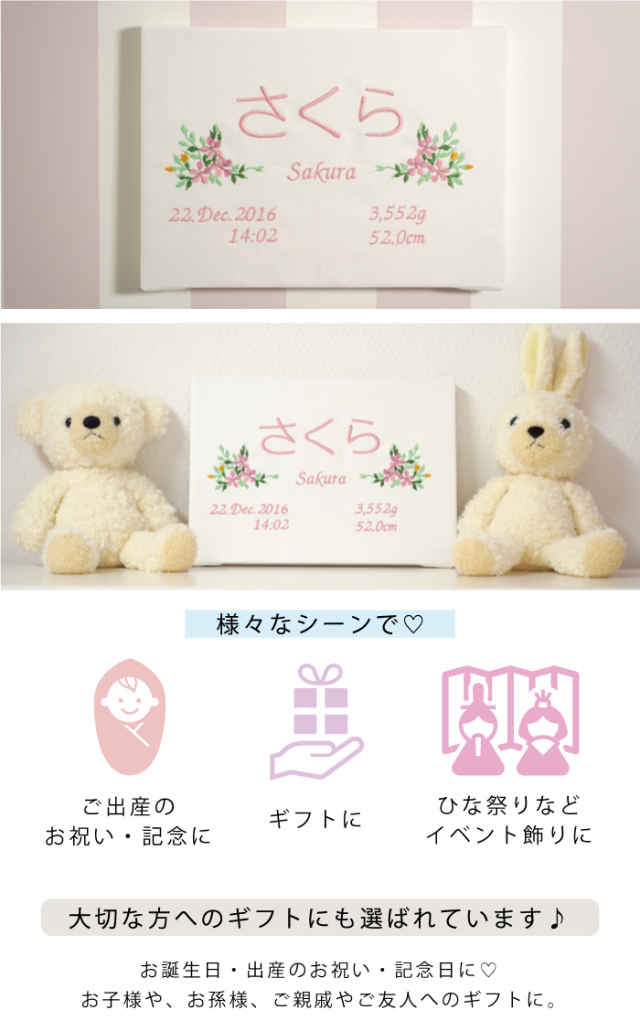 まんまるスマイルページ　命名ボード 8bd7315d2d29633672ede5fa663ff1