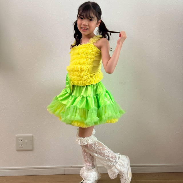 ダンス衣装 ダンス 衣装 子供 チュチュスカート リバーシブル