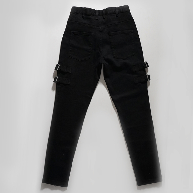 パンツ レディース ストレッチパンツ スキニー パンツ ベルト