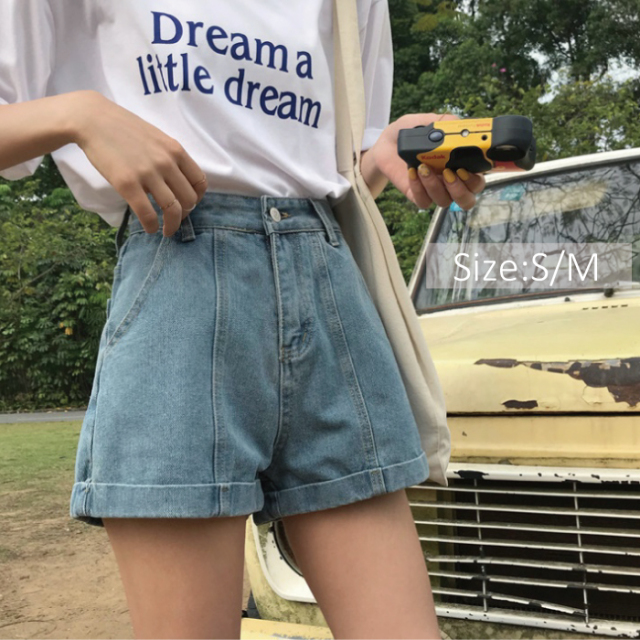 レディース デニム ショートパンツ ハイウエスト ショートパンツ レディース ショーパン レディース スポーツ デニム ショートパンツ レディース 短パン レディース 韓国 単品ならネコポス可能 返品交換不可 エンジェルローブヴィセ ヴィセ visee
