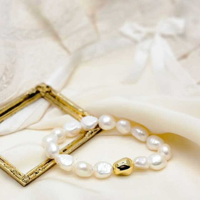 ブレスレット パール ゴールド ブレスレット 贈り物 プレゼント