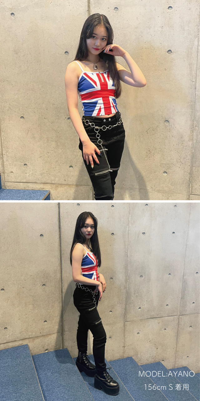 ジュニアアイドル キャミソール