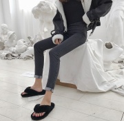 レディース 秋 冬 ボトムス ストレッチパンツ 可愛い 韓国 かっこいい ストレッチ オルチャン 返品交換不可 エンジェルローブヴィセ ヴィセ visee