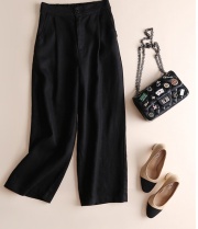 レディース ボトムス パンツ ワイドパンツ ズボン 黒 韓国 可愛い かっこいい ボトムス 大人 レディース 春 衣装 返品交換不可 エンジェルローブヴィセ ヴィセ visee YY004