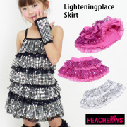ライトニングプレイス　(スカートパンツ) ボトムスのみ 子供服 全3色 110cm-160cm 残りわずか!! ≪単品ならネコポス可能商品≫［M便1/1】