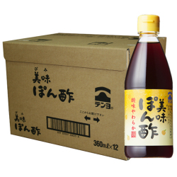 美味ぽん酢360ml×12本セット