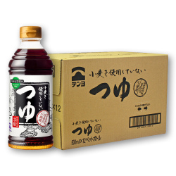 小麦を使用していないつゆ500ml×12本セット